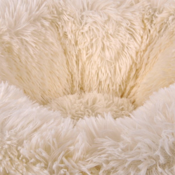 Kremno bela postelja za pse ø 95 cm – Love Story-image-1