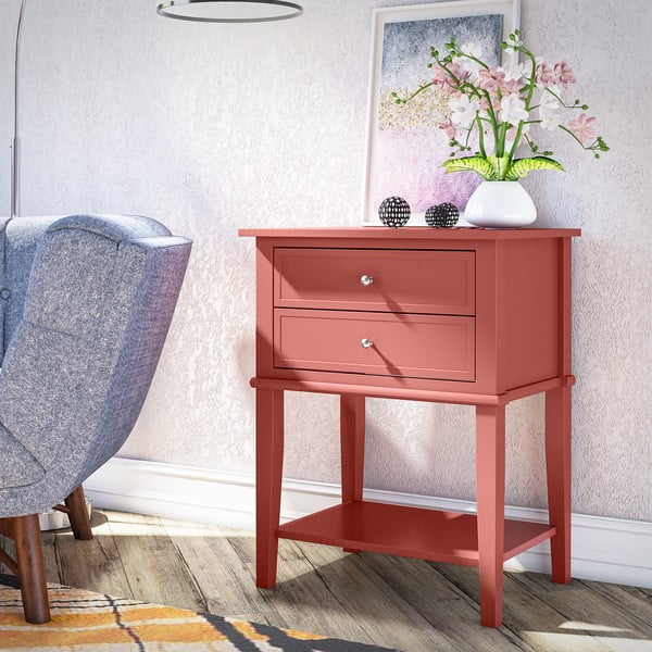 Opečnato oranžna nočna omarica Franklin – Støraa-image-4