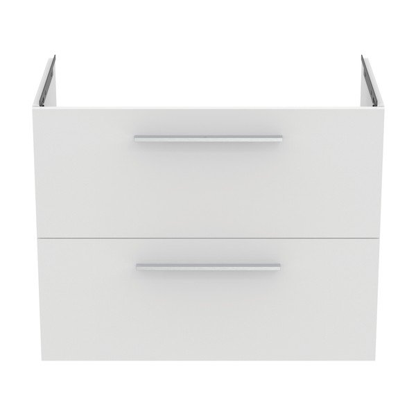 Bela stenska omarica za pod umivalnik 80x63 cm i.Life A – Ideal Standard