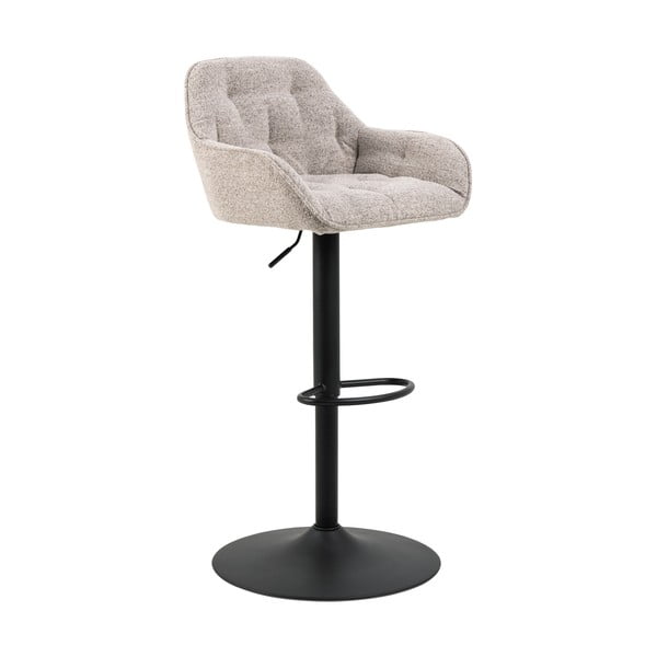 Svetlo sivi vrtljivi barski stoli v kompletu 2 ks 109 cm Brooke – Actona