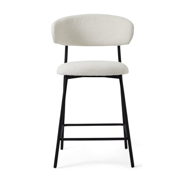 Beli barski stoli v kompletu 2 ks (višina sedeža 65 cm) Diana – Furnhouse