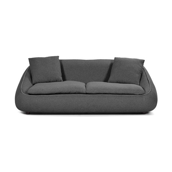 Temno siva zofa Kave Home Safira, 200 cm-image-2