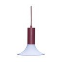 Bordo rdeča/svetlo modra kovinska zatemnitvena viseča svetilka ø 25 cm Luminary – Hübsch