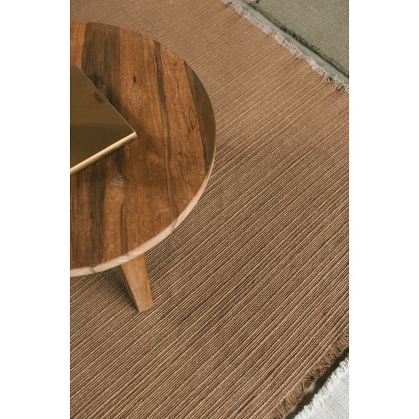 Oker rumena ročno tkana bombažna preproga 170x240 cm Handloom – Lorena Canals-image-4