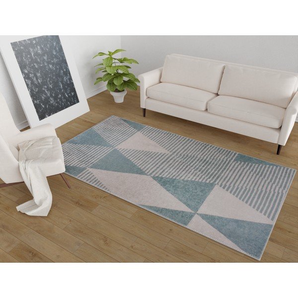 Modra pralna preproga 50x80 cm – Vitaus-image-1