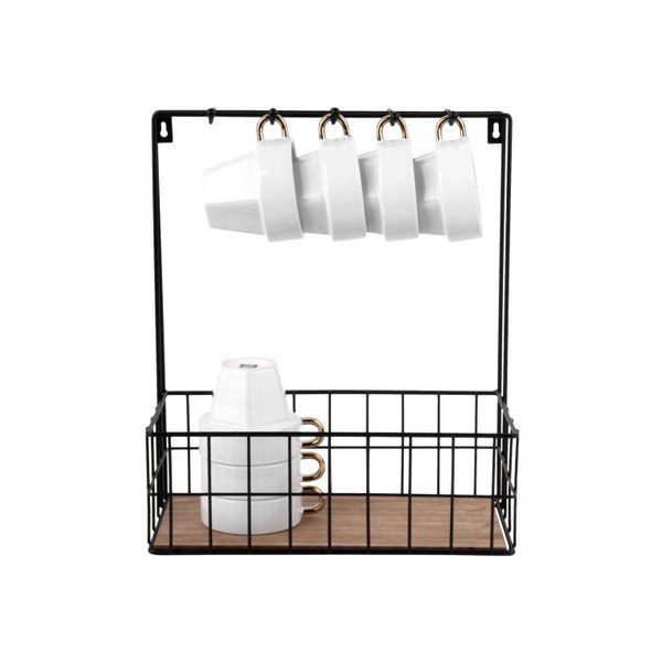 Present Time Kitchen Rack stenski organizator-image-1