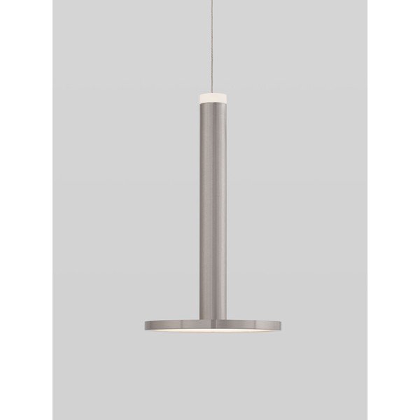 Kovinska LED viseča svetilka v mat srebrni barvi ø 15 cm Palencia – Nova Luce-image-3