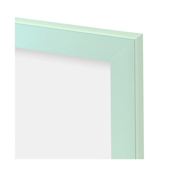 Mentolno zelen plastičen stoječ in stenski okvir 17x22 cm-image-2