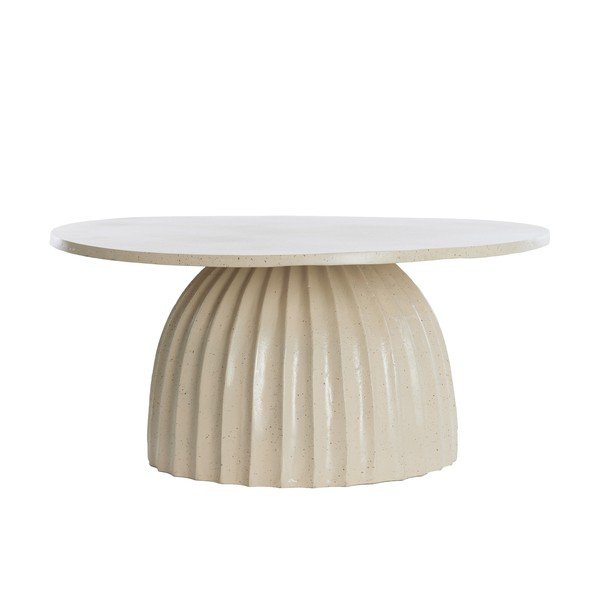 Kovinska okrogla stranska mizica ø 70 cm Veglia – Light & Living