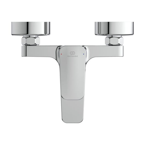 Stenska armatura za kad v sijajno srebrni barvi Ceraplan – Ideal Standard-image-3