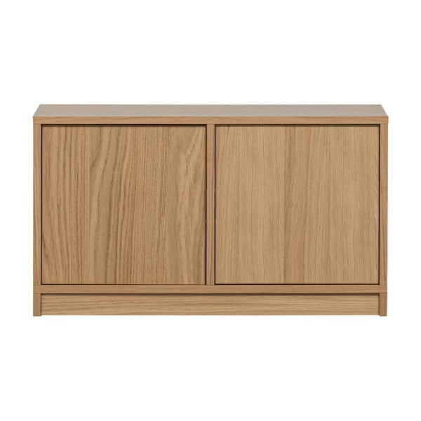 TV komplet v hrastovem dekorju v naravni barvi 264x88 cm Modulair – vtwonen-image-3