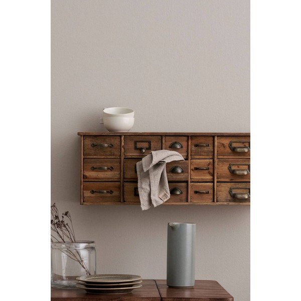 Stenska komoda iz masivnega bora v svetli naravni barvi 67x25x14 cm Klas – Ellos Home-image-2