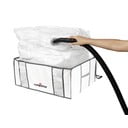 Vakuumska/ojačana tekstilna škatla za shranjevanje oblačil 65x45x26,5 cm Life – Compactor