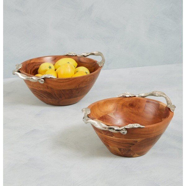 Lesena skleda v naravni barvi Vine – Premier Housewares-image-1