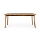 Vrtna miza iz masivne akacije 99x183 cm Pablo – Bizzotto