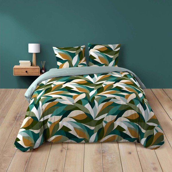 3-delna bombažna posteljnina za zakonsko posteljo/podaljšana 240x220 cm Swan – douceur d'intérieur