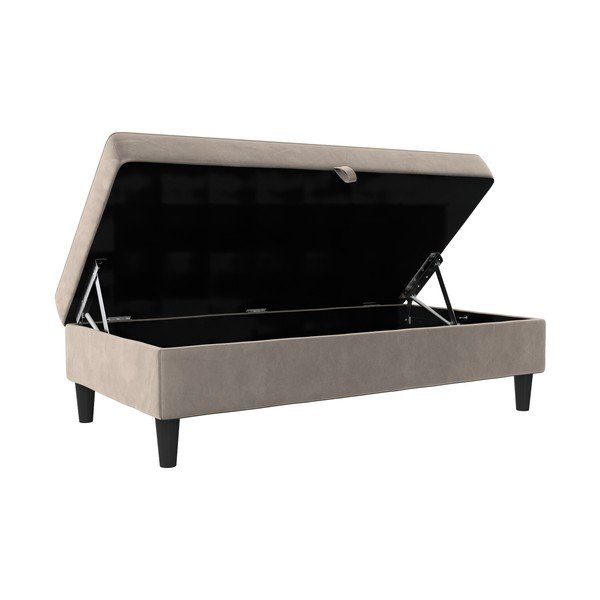 Siv žameten tabure Hartford – Støraa-image-4