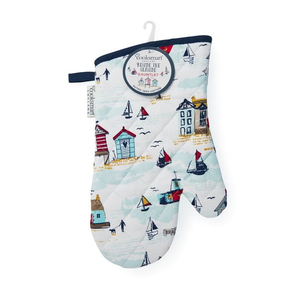 Bombažna kuhinjska rokavica Cooksmart® Beside The Seaside-image-1