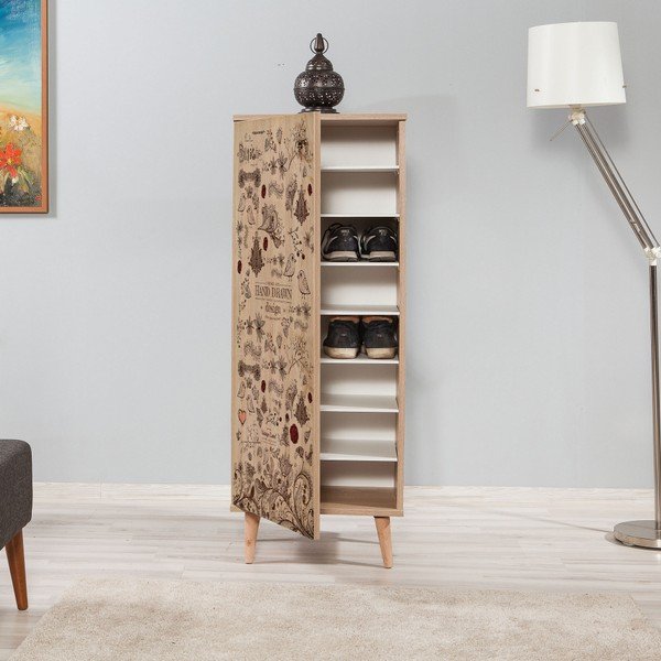 Visoko stojalo za čevlje Flinta Romance, višina 128 cm-image-1