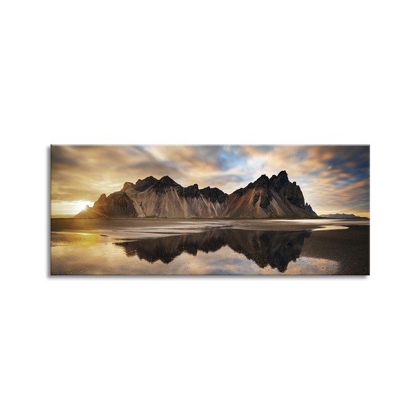 Slika Styler Glas Pogledi Islandija, 50 x 125 cm