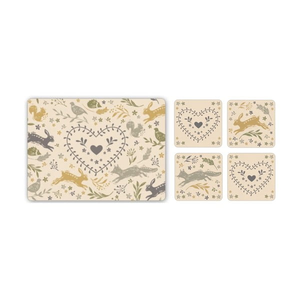 Pogrinjki in podstavki v kompletu 8 ks Woodland – Cooksmart ®-image-3