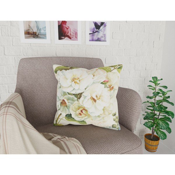 Prevleka za blazino Vitaus Pure Flower, 43 x 43 cm-image-1