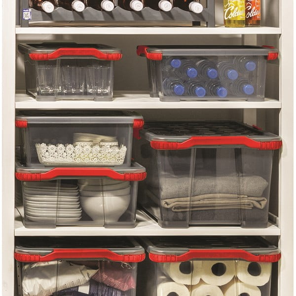 Plastična škatla za shranjevanje s pokrovom Evo Total - Rotho-image-1