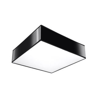 Črna stropna svetilka 25x25 cm Mitra – Nice Lamps