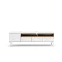 Bela TV omarica 156x48x48 cm Roomers – Tvilum