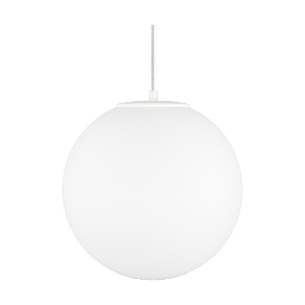 Mat bela viseča svetilka Sotto Luce Tsuki, ⌀ 30 cm-image-1