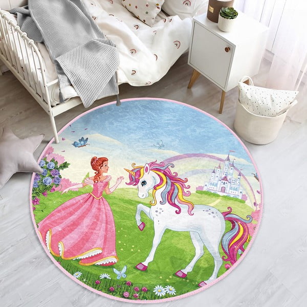 Otroška preproga ø 80 cm Comfort – Mila Home-image-2