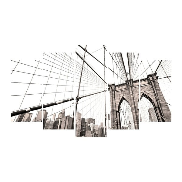 Večdelni 3D most Art Gris, 102 x 60 cm