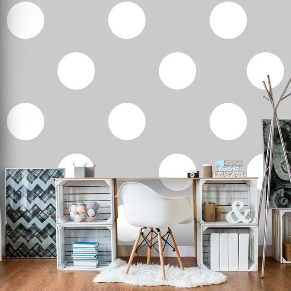 Tapeta velikega formata Artgeist Charming Dots, 200 x 140 cm-image-1