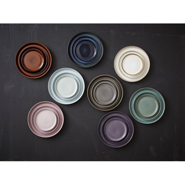 Črn/jantaren desertni krožnik iz kamenine ø 17 cm Gastro Black/Amber – Bitz-image-1