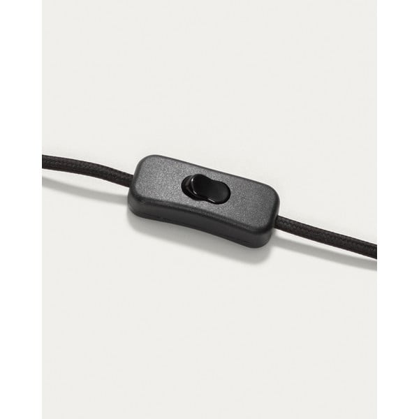 Črna stenska svetilka ø 30 cm Eleazar – Kave Home-image-4