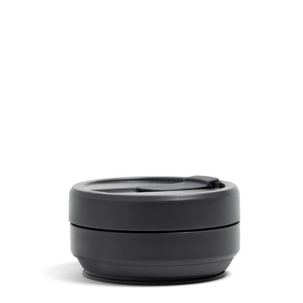 Črn zložljiv skodelica to go Stojo Titan Carbon, 710 ml-image-1