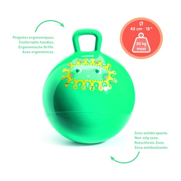 Otroška skakalna žoga Djeco Diego-image-1