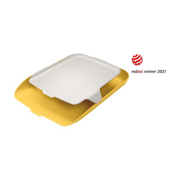 Rumeno držalo za dokumente z organizatorjem Leitz Cosy-image-3