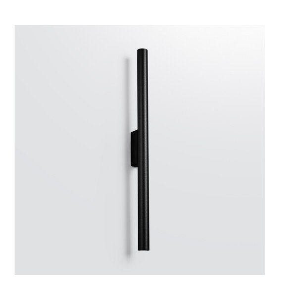 Črna stenska svetilka ø 2,5 cm Fideus – Sollux-image-2