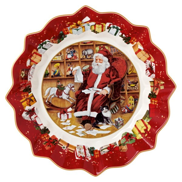 Porcelanasta skleda z božičnim motivom Villeroy&Boch, ø 25 cm