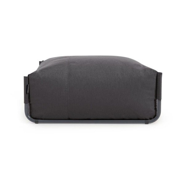 Temno siv vrtni tabure Square – Kave Home-image-3