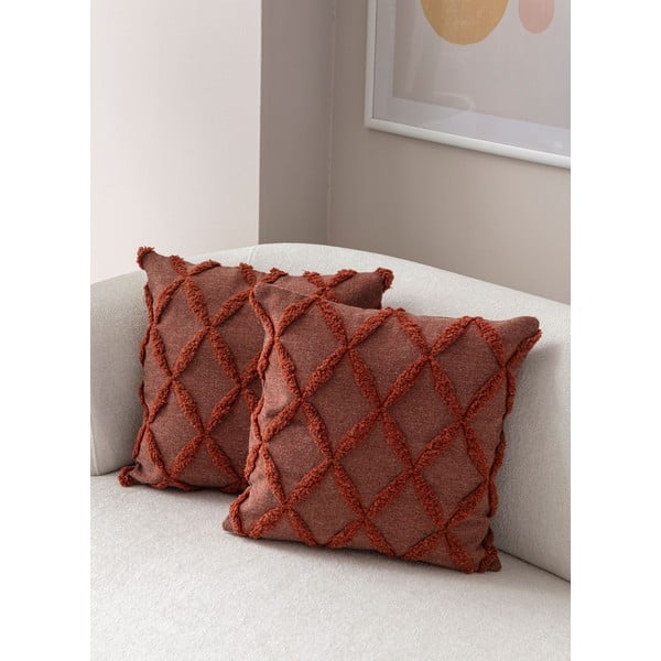 Prevleke za blazino v kompletu 2 ks 43x43 cm Tuffet – Mioli Decor-image-2