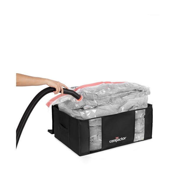 Črna škatla za shranjevanje z vakuumsko vrečo Compactor Black Edition, prostornina 210 l-image-2