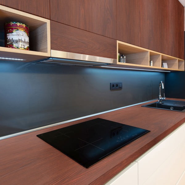 Nalepka za pohištvo 200x60 cm Dark Walnut Wood - Ambiance-image-4