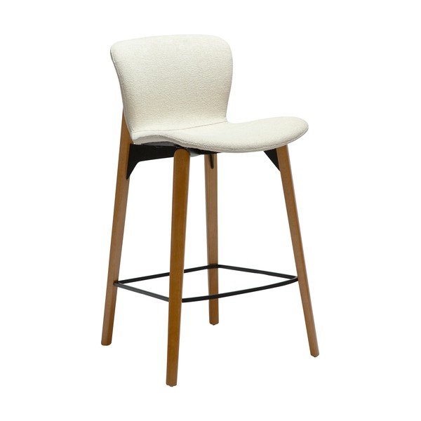 Kremno bel barski stol (višina sedeža 68 cm) Paragon – DAN-FORM Denmark