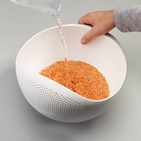 Zelena skleda s cedilom Joseph Joseph Prep&Serve, dolžina 29 cm-image-1