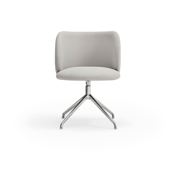 Svetlo siv oblazinjen jedilni stol Mogi – Teulat-image-1