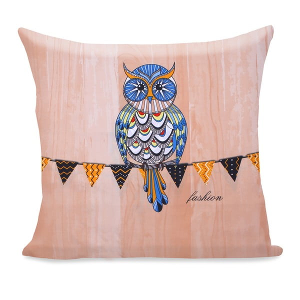 Prevleka za blazino 80x80 cm Owls Autumn Story - DecoKing