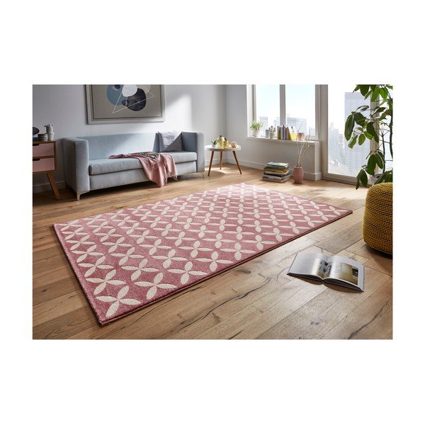Roza preproga Mint Rugs Tiffany, 120 x 170 cm-image-3