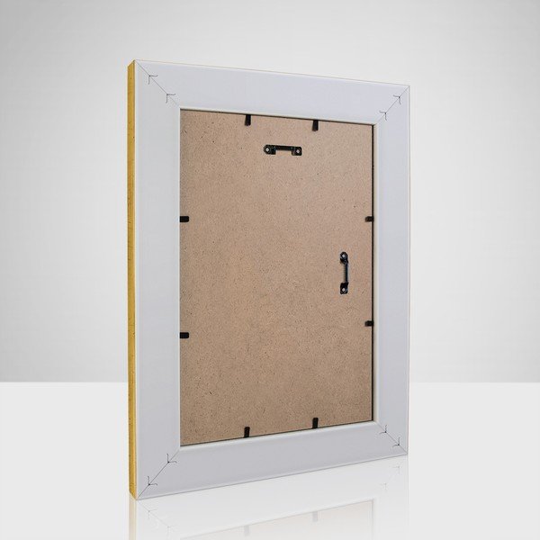 Plastičen stenski okvir v zlati barvi 28x38 cm-image-1